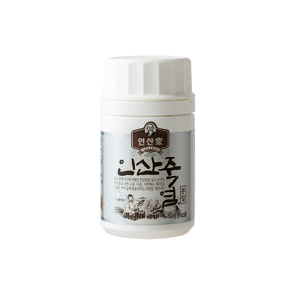 인산죽염 9회 죽염 (분말, 80g)