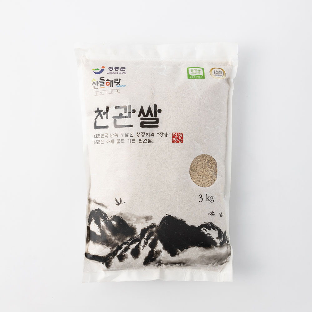천관쌀 (찹쌀현미 3kg)