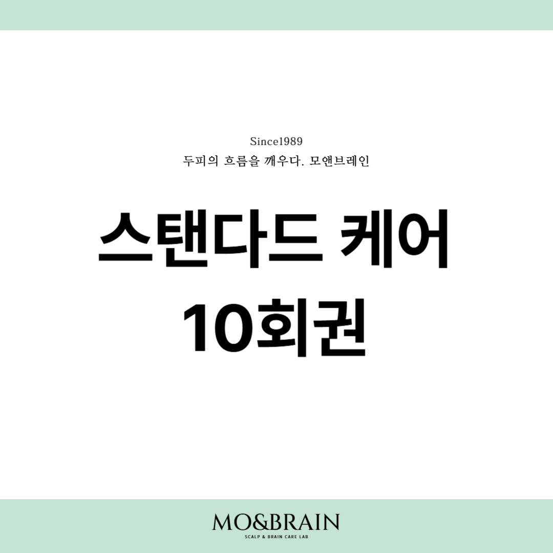 모앤브레인 스탠다드 두피케어 10회권