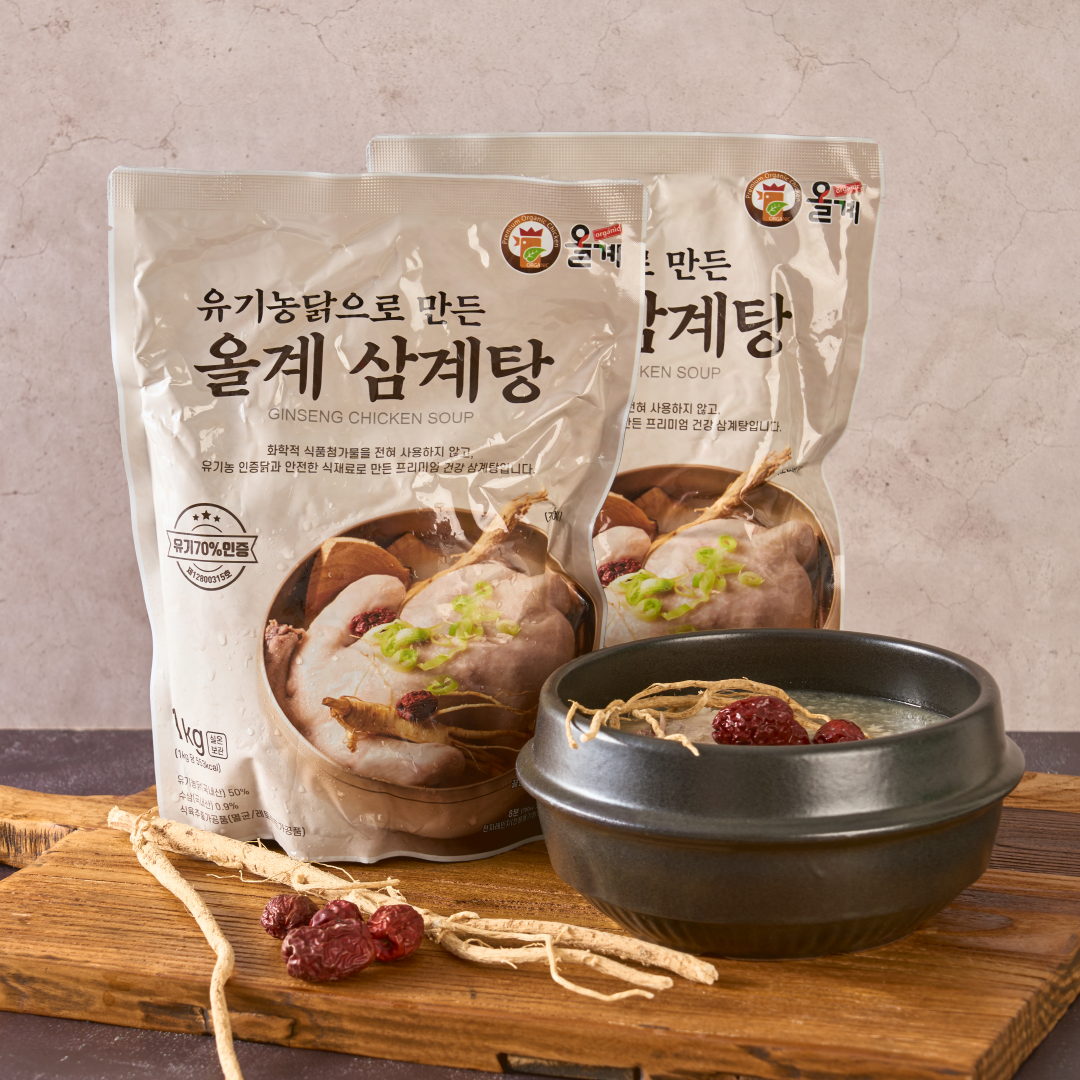 올계 유기농 삼계탕 (1kg x 3개)