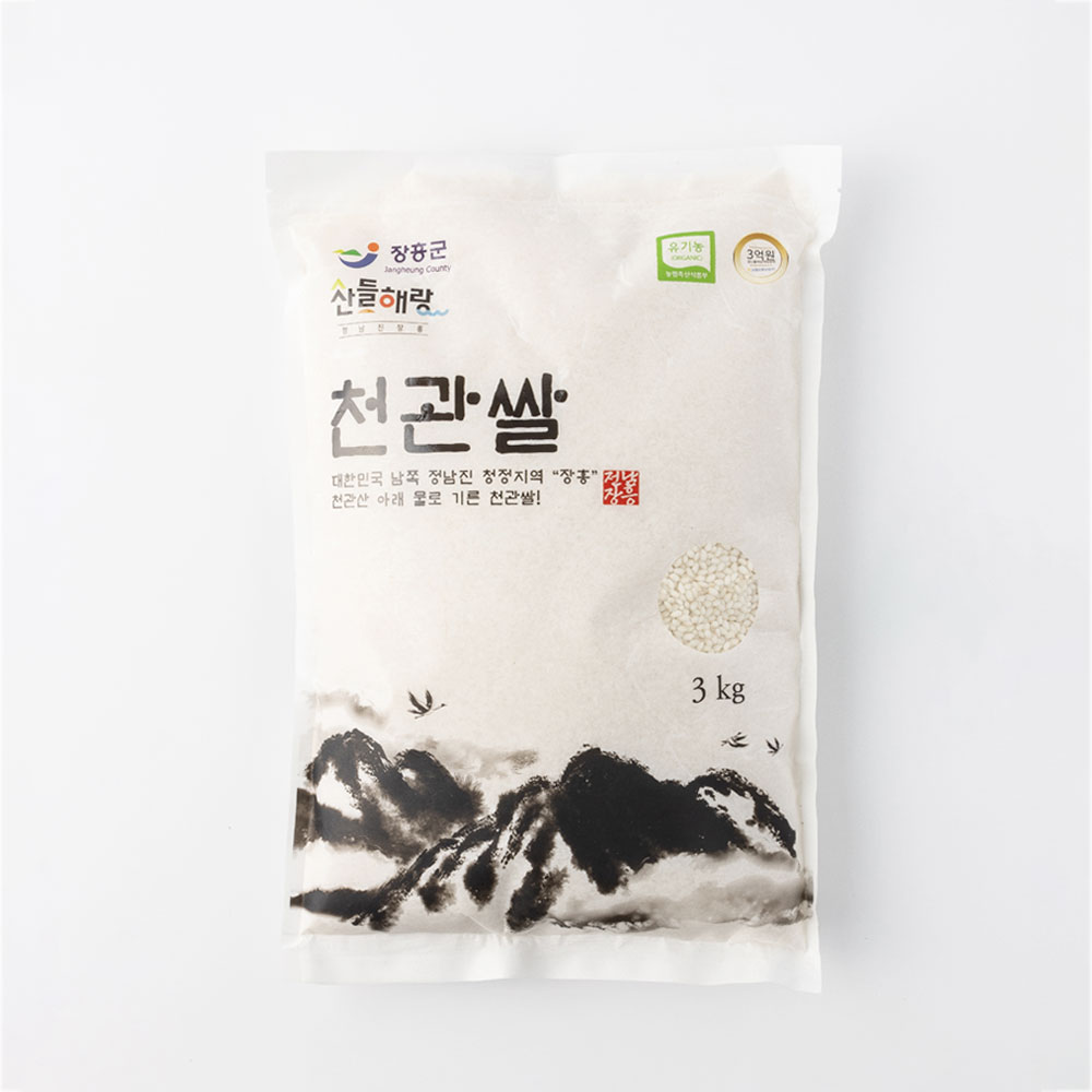 천관쌀 (찹쌀 3kg)