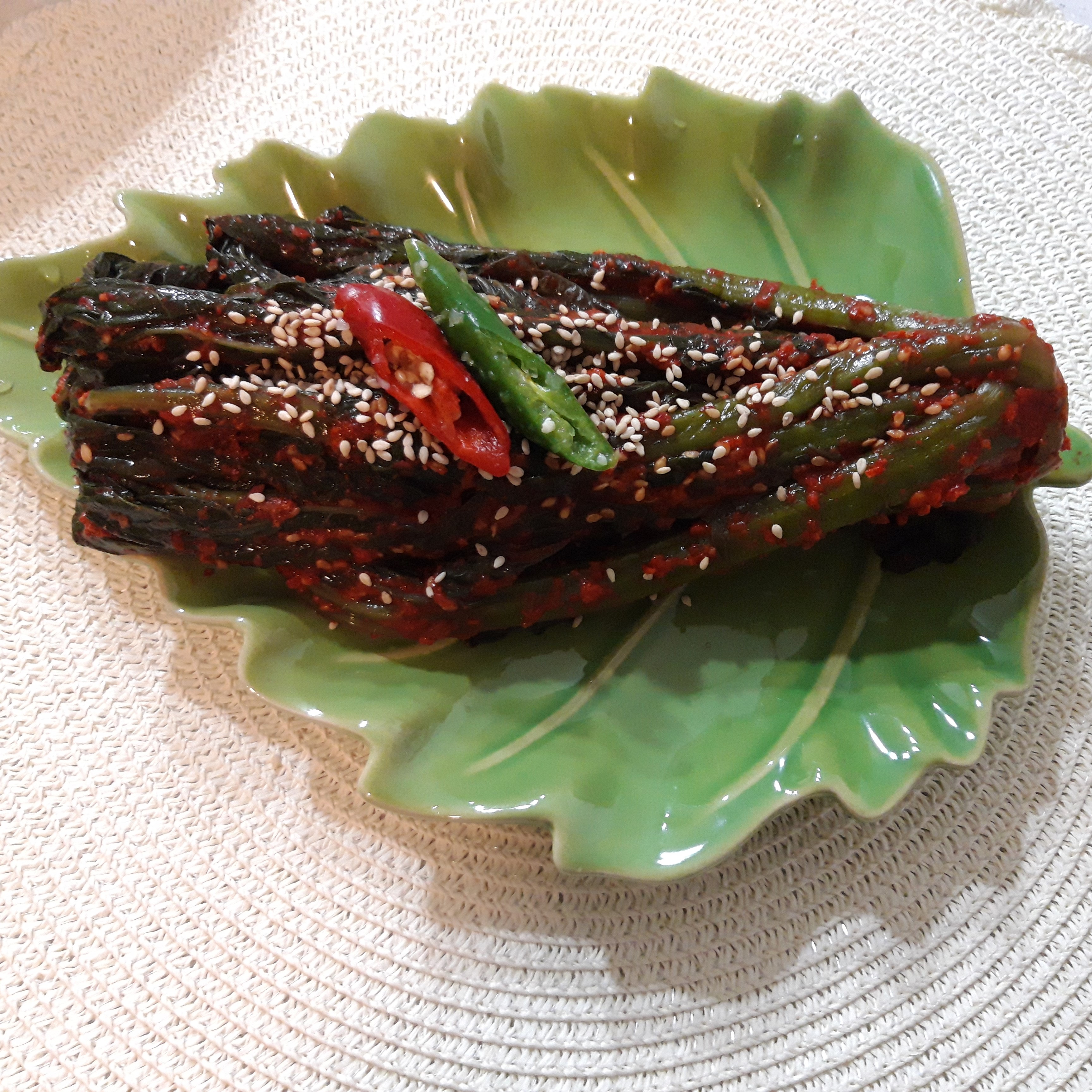 여수 돌산갓 김치 2Kg