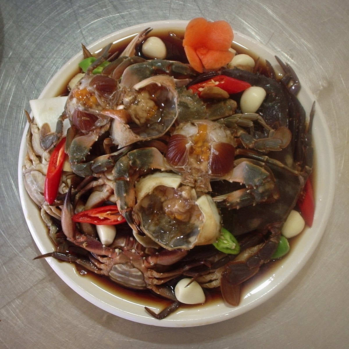 여수 돌게 간장게장 2Kg